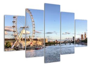 Londýnske oko (London eye) - obraz do bytu (Obraz 150x105cm)