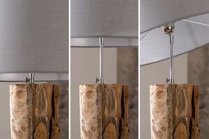 Dizajnová stojanová lampa Nash sivá
