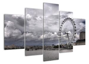 Londýnske oko (London eye) - obraz (Obraz 150x105cm)