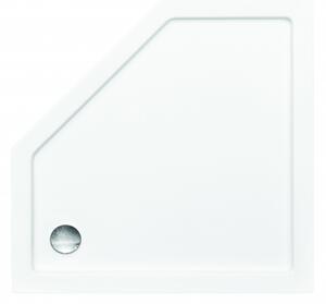 BERGO PETIUHOLNÍK, sam.akryl.van., 90x90x15,7 cm, biela farba, bez nožičiek VANKBERG90SAM - Besco