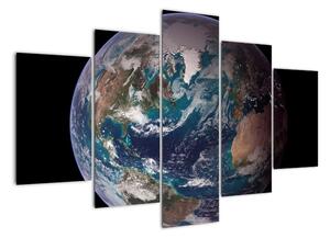 Zemeguľa - obraz (Obraz 150x105cm)