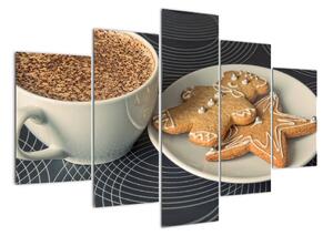 Popoludňajšia káva - obraz (Obraz 150x105cm)