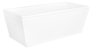Vaňa voľne stoj.zo sanitárneho kompozitu VENA (LUNGRO)1700 × 750 mm, biela farba VANLUN170 - Besco