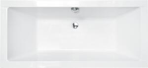 Vaňa voľne stoj.zo sanitárneho kompozitu VERA (LUZZI)1800 × 800 mm, biela farba VANLUZ180 - Besco