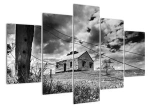 Opustený dom - obraz (Obraz 150x105cm)