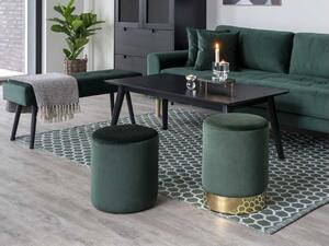 Dizajnový koberec Naresh 200 x 140 cm zelený
