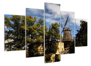 Veterný mlyn - obraz na stenu (Obraz 150x105cm)