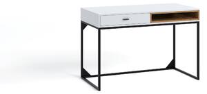 PC stolík Oliver PC (biela + dub artisan). Vlastná spoľahlivá doprava až k Vám domov. 1051805