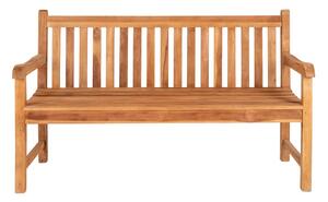 Dizajnová záhradná lavica Rimma 150 cm teak