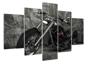 Obrázok motorky - moderný obraz (Obraz 150x105cm)