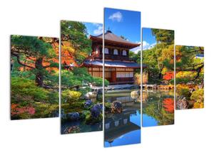 Japonská záhrada - obraz (Obraz 150x105cm)