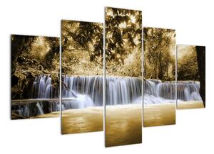 Vodopády - obraz (Obraz 150x105cm)