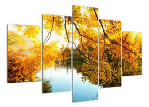Jesenná krajina - obraz (Obraz 150x105cm)