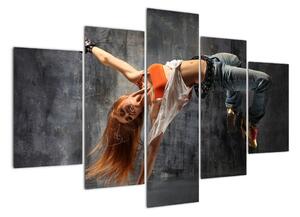 Street Dance tanečnice - obraz (Obraz 150x105cm)