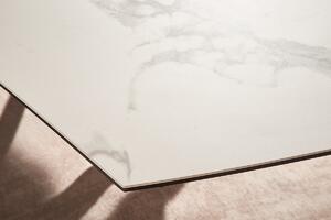 Rozťahovací jedálenský stôl Rafiqa 130-190 cm biely