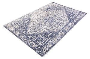 Dizajnový koberec Saniyah 230 x 160 cm modrý