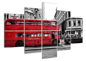 Ulice v Londýne - obraz (Obraz 150x105cm)