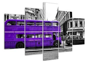 Abstraktný obraz Londýna - obraz (Obraz 150x105cm)