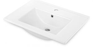 Deante FLOKS CDI_6U6M Vstavané umývadlo 60cm, biela - Deante