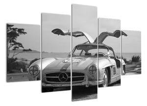 Mercedes-Benz 300SL - moderný obraz (Obraz 150x105cm)