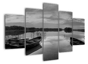 Panorama jazera - obraz (Obraz 150x105cm)
