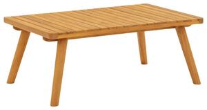 Záhradný konferenčný stolík 90x55x35 cm masívne akáciové drevo