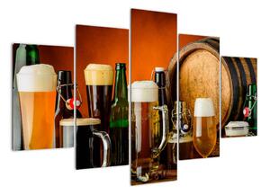 Pivo - obraz (Obraz 150x105cm)