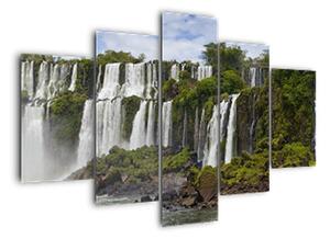 Panorama vodopádov - obrazy (Obraz 150x105cm)