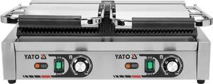 Yato Gastro Kontaktní gril dvojitý drážkovaný 3600W 580mm YG-04560