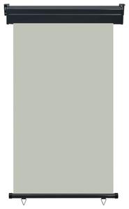 Bočná markíza na balkón 100x250 cm, sivá
