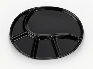 KELA Fondue tanier Vron čierna 28,5 x 22 cm KL-67405