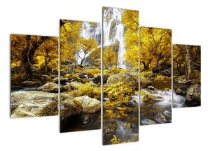 Obraz jesennej krajiny na stenu (Obraz 150x105cm)