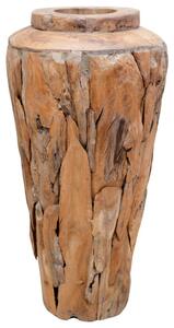 Dekoratívna váza 40x60 cm, tíkový masív
