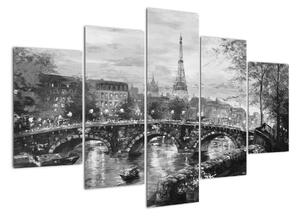 Obraz Paríža na stenu (Obraz 150x105cm)