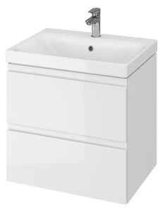 Cersanit Set 977 MODUO 60 cm, skrinka s umývadlom, biela S801-223-DSM - Cersanit