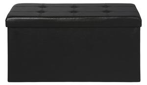 LIVARNO home Lavica s úložným priestorom (čierna) (100361419)
