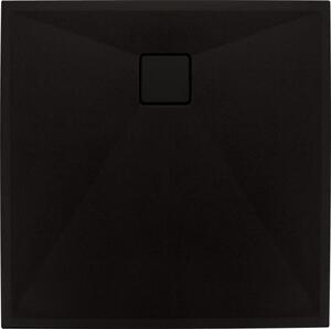 DEANTE CORREO KQR_N41B Sprchová vanička 90x90cm, granit čierna - Deante