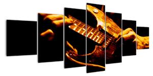 Obraz elektrické gitary (Obraz 210x100cm)