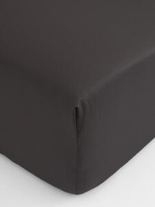 Saténová plachta Diana 90 × 200 cm - antracitová