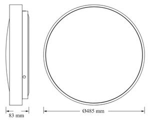 Osram - LED stropné svietidlo CEILING LUXO LED/36W/230V priemer 49 cm zlaté