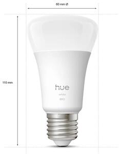 Súprava 4x stmievateľných LED žiaroviek Philips Hue WHITE E27/7W/230V 2700K