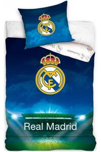 Futbalové posteľné návliečky Real Madrid - Estadio Santiago Bernabéu - 100% bavlna - 70x80 cm + 140x200cm