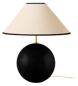 Stolové Lampa Globen Lighting, IRIS, Béžová, Obývacia izba, Tkanina / Textil, Vintage