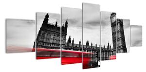 Moderný obraz - centrum Londýna (Obraz 210x100cm)