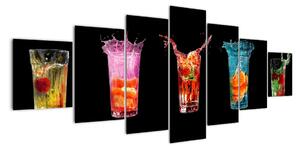 Obraz do kuchyne - letné drinky (Obraz 210x100cm)