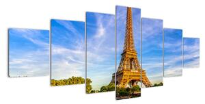 Obraz: Eiffelova veža, Paríž (Obraz 210x100cm)