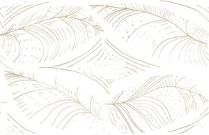 Tapeta jemná štruktúra listov