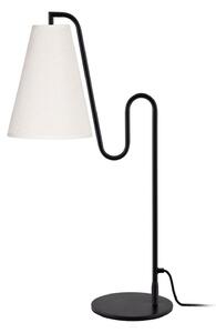 Stolové Lampa Globen Lighting, Lou, Biela, Obývacia izba, Tkanina / Textil, Dizajnový