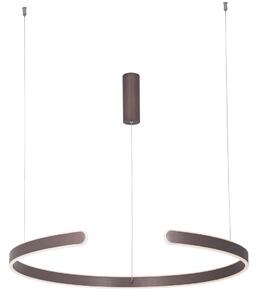 Zambelis 2013 závesné LED stmievateľné svietidlo kávová, 40W, 3000K, ø80cm