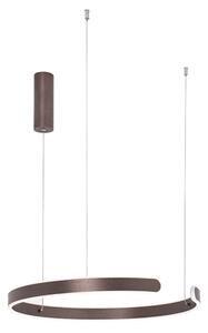 Zambelis 2011 závesné LED stmievateľné svietidlo kávová, 30W, 3000K, ø60cm